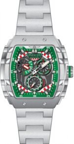 Invicta Invicta Racing Gunmetal and Green and Grey Dial Men's Watch 49219