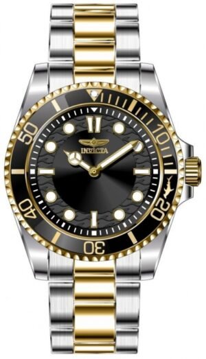 Invicta Pro Diver Quartz Black Dial Men's Watch 49698
