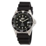 Invicta Pro Diver Automatic Steel Black Rubber Men's Watch 9110
