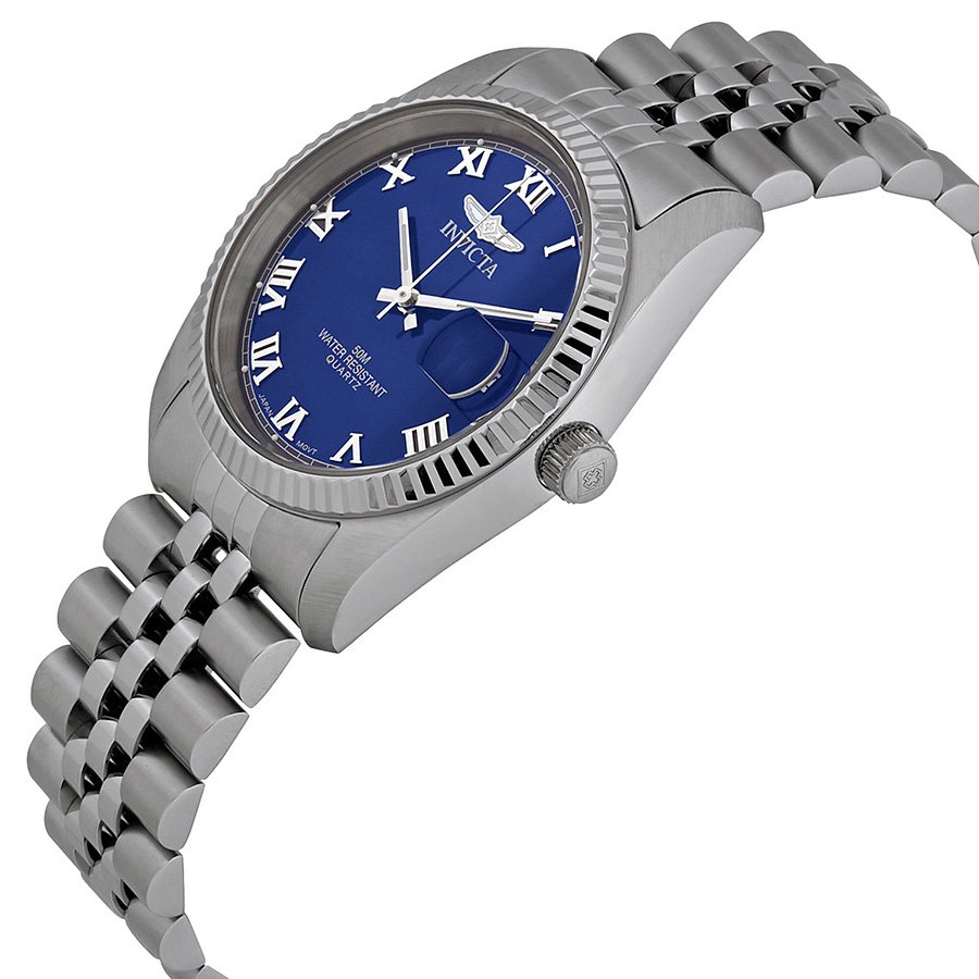 Invicta Specialty Blue Dial Stainless Steel Unisex Watch 9330
