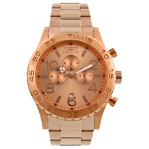 Elegant Ocean Chronograph Rose Dial Rose Gold-tone Men's Watch 1271 - luxury watch