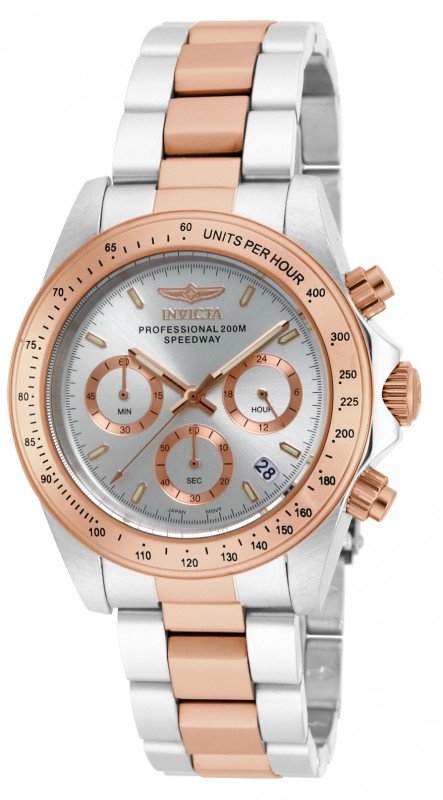 Speedway Chronograph Silver Dial Two-tone Men's Watch 17030 - luxury watch
