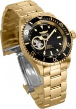 INVICTA Pro Diver Automatic Black Dial Yellow Gold-plated Men's Watch 20436