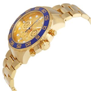 INVICTA Pro Diver Chronograph Gold Dial Men's Watch 22227