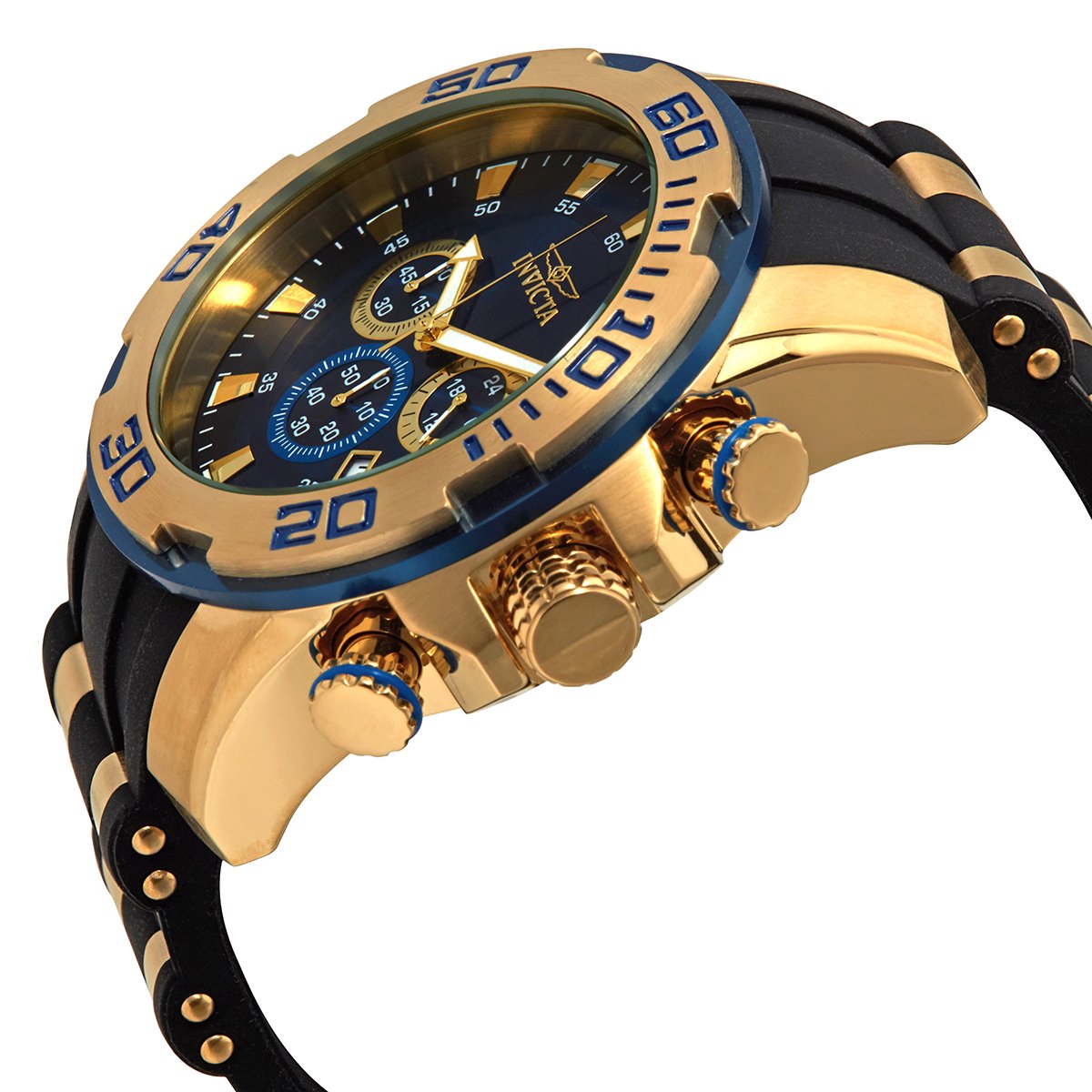 Pro Diver Chronograph Quartz Blue Dial Men's Watch 22341 - luxury watch