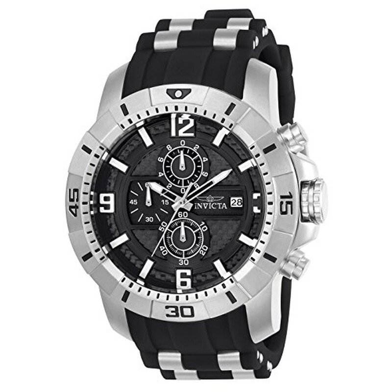Pro Diver Chronograph Black Dial Men's Watch 24962 - luxury watch