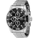 INVICTA Pro Diver Chronograph Quartz Black Dial Men's Watch 43405
