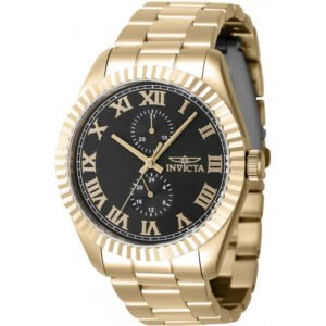 Specialty GMT Quartz Black Dial Men's Watch 47429 - luxury watch