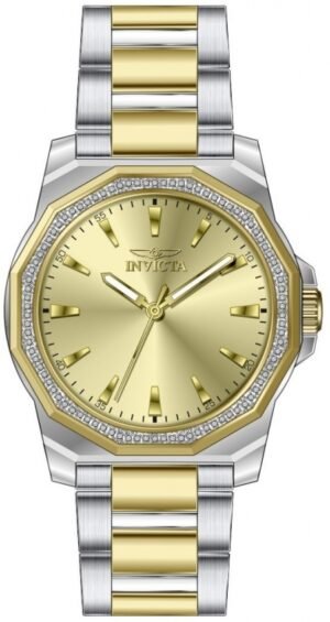 INVICTA Speedway Quartz Crystal Gold Dial Men's Watch 49106