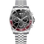 INVICTA Pro Diver Chronograph GMT Quartz Black Dial Coke Bezel Men's Watch 49838
