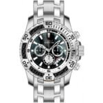 Pro Diver SCUBA Chronograph GMT Quartz Black Dial Men's Watch 49853 - luxury watch
