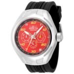Racing 46mm Black and Red Dial Men's Quartz Watch IN-47727
