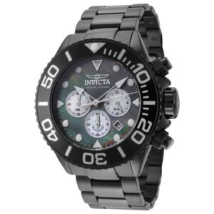 Ocean Voyage 52mm Black and White Dial Men's Quartz Watch IN-48602