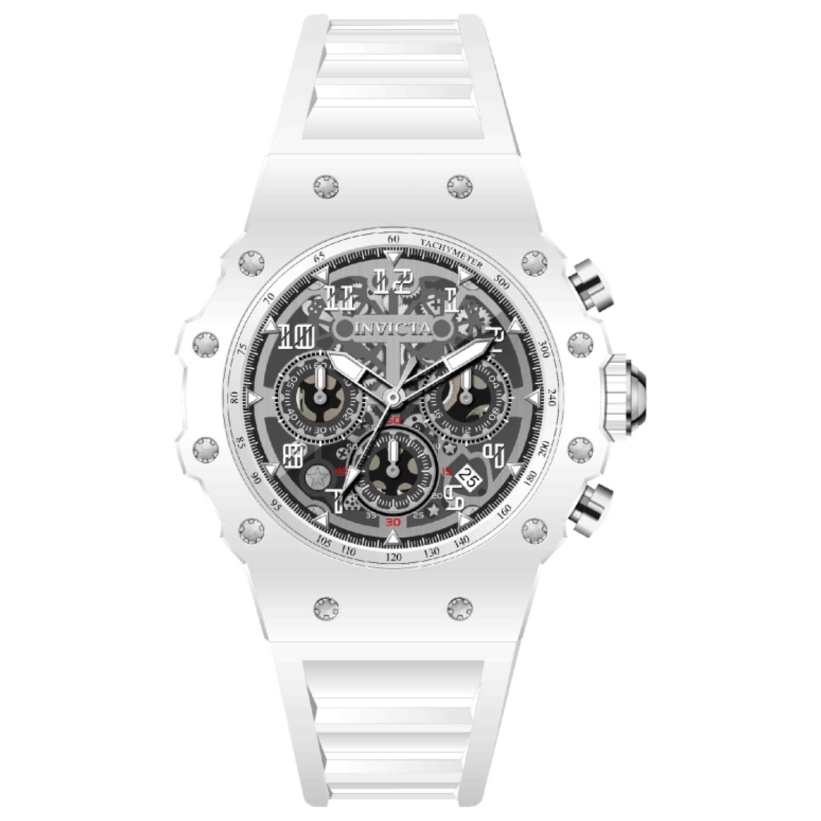 Racing 43.5mm Black Dial Men's Quartz Watch IN-69668