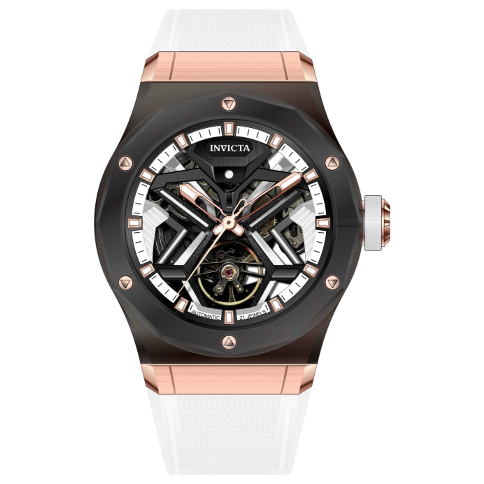 Celestial 45mm Silver Dial Men's Automatic Watch IN-70112