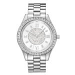 Mondrian Silver Diamond Dial Stainless Steel Ladies Watch J6303A - luxury watch