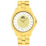 Fun Gold Dial Gold-tone Ladies Watch JV8414 - luxury watch