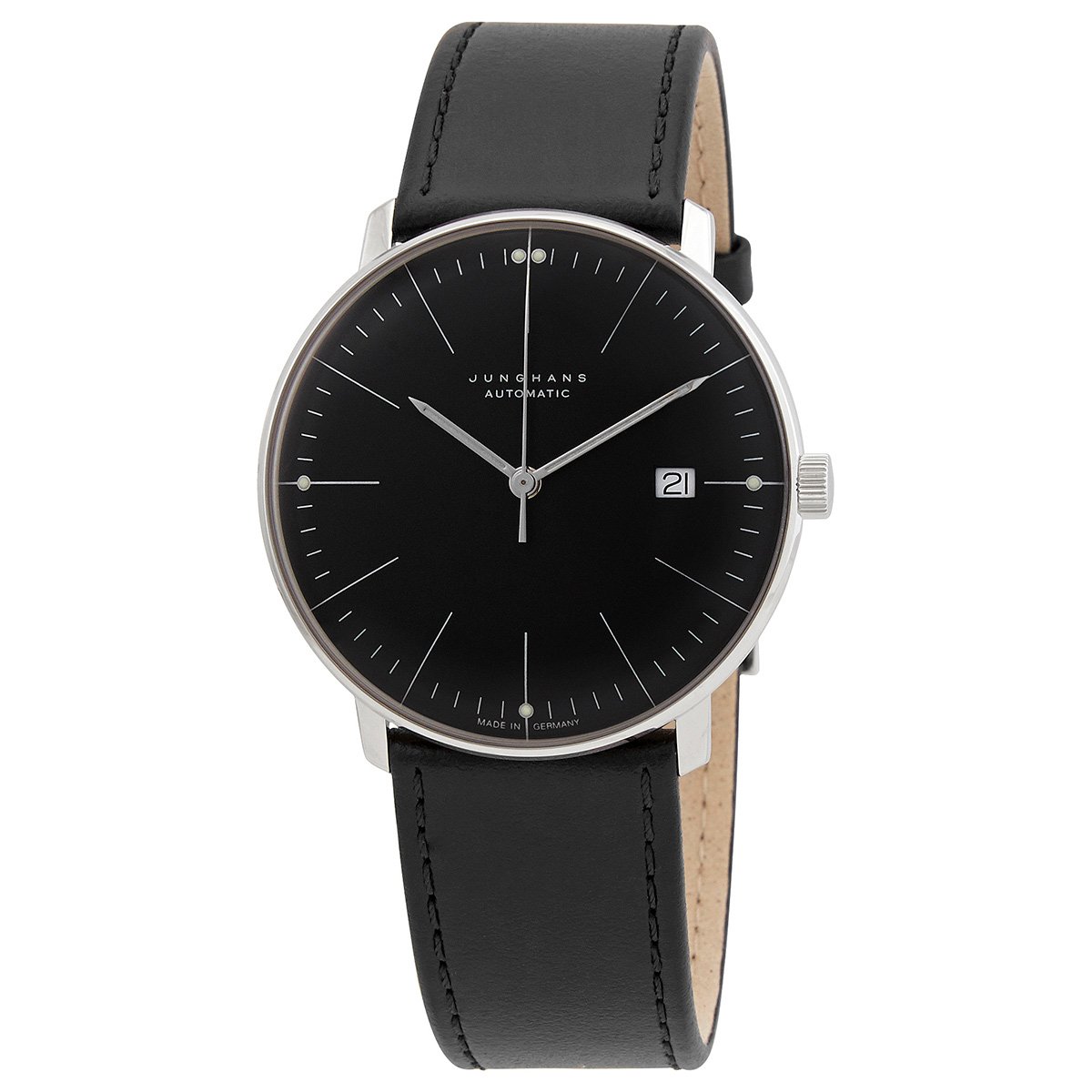 Junghans Max Bill Automatic Matte Black Dial Men's Watch 027/4701.02