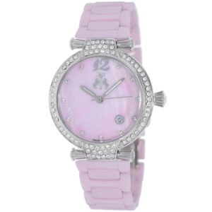 Jivago Bijoux Pink Mother of Pearl Dial Ladies Watch JV2213