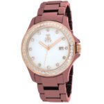 Jivago Ceramic White Mother of Pearl Dial Ladies Watch JV9415