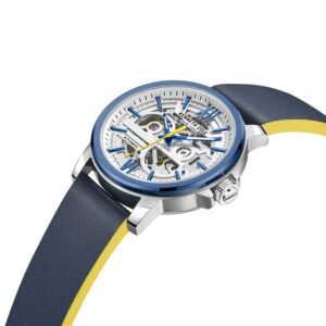 KENNETH COLE New York Automatic White Skeleton Dial Men's Watch KCWGE2217120