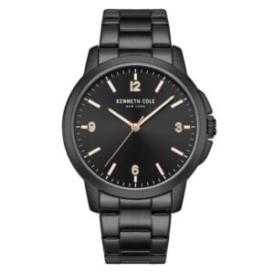 KENNETH COLE Classic Quartz Black Dial Men's Watch KCWGG7001106