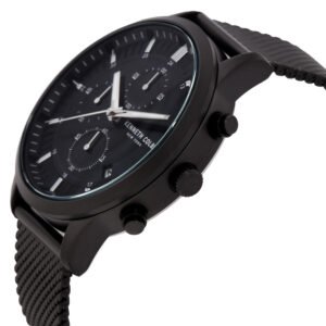 KENNETH COLE Sport Chronograph Quartz Black Dial Men's Watch KCWGK2185305