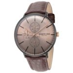 41mm Light Brown Dial Men's Quartz Watch KC15189002