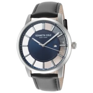 44mm Dark Blue Dial Men's Quartz Watch KC50560002A
