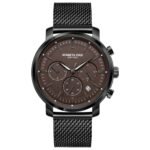 Classic 42mm Brown Dial Men's Quartz Watch KC50775004A