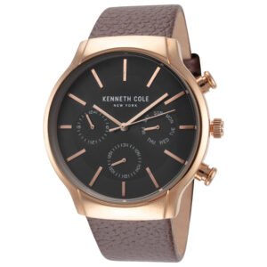 42mm Black Dial Men's Quartz Watch KC50928004