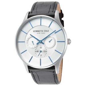 Classic 42mm Silver Dial Men's Quartz Watch KC51040020