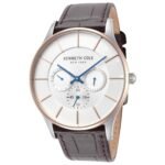 42mm Silver Dial Men's Quartz Watch KC51040021