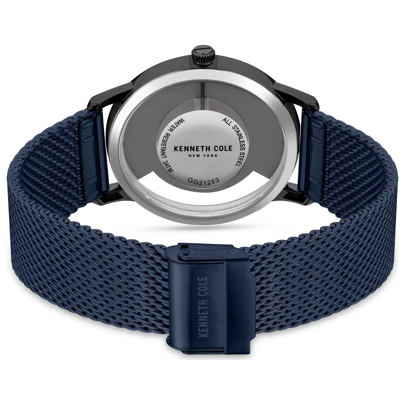 Classic 42mm Blue Dial Men's Quartz Watch KCWGG2125302 - Image 3