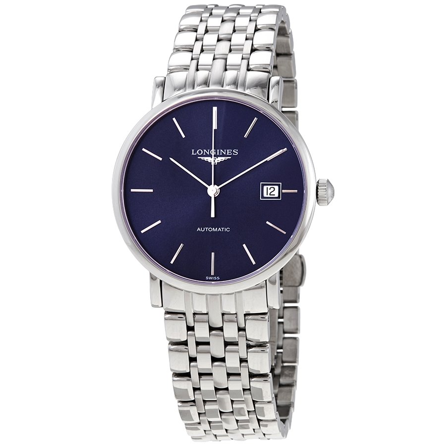 Longines Elegant Automatic Blue Dial Men's Watch L4.810.4.92.6 - luxury watch
