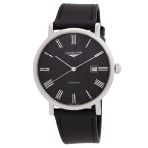Longines Elegant Automatic Black Dial Men's Watch L4.911.4.71.2 - luxury watch