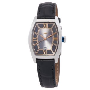 Longines Evidenza Automatic Grey Dial Ladies Watch L2.142.4.56.2