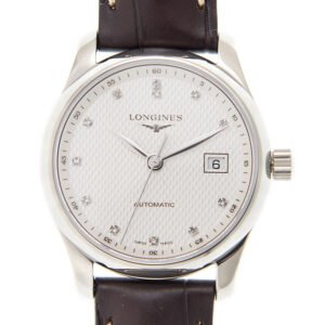 Longines Master Collection Automatic Diamond Silver Dial Ladies Watch L2.257.4.77.3