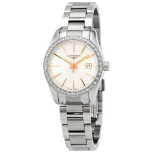 Longines Conquest Classic Quartz Silver Dial Ladies Watch L22860726