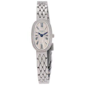 Longines Symphonette Quartz Diamond Silver Dial Ladies Watch L2.304.0.71.6