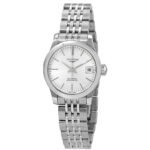 Longines Record Automatic Silver Dial Ladies Watch L23204726
