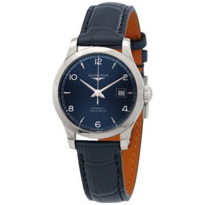 Longines Record Automatic Blue Dial Ladies Watch L23214964
