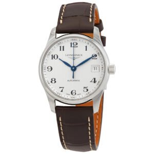 Longines Master Automatic Silver Dial Ladies Watch L2.357.4.78.3