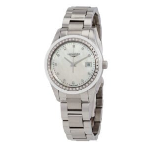 Longines Conquest Classic Quartz Diamond Ladies Watch L2.387.0.87.6