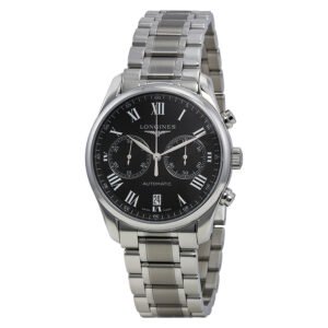 Longines Master Collection Chronograph Black Dial Men's Watch L26294516