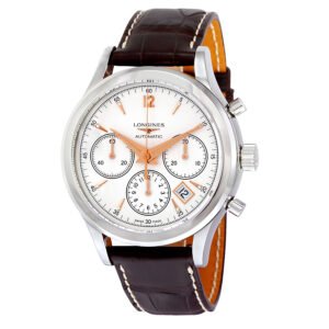 Longines Heritage Chronograph Silver Dial Stainless Steel Men's Watch L2.750.4.76.2