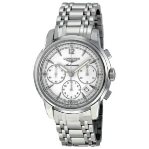 Longines Saint-Imier Automatic Chronograph White Dial Men's Watch