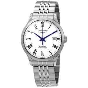 Longines Record Automatic White Dial Men's Watch L28204116