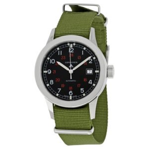 Longines Heritage Military Black Automatic Men's Watch L28324535