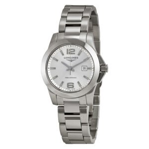 Longines Conquest Stainless Steel Ladies Watch L32774766